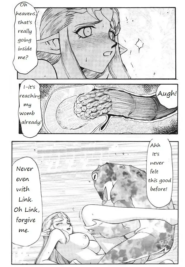 [Taira Hajime] Legend of Zelda; Zelda's Strive Fhentai - Page 36