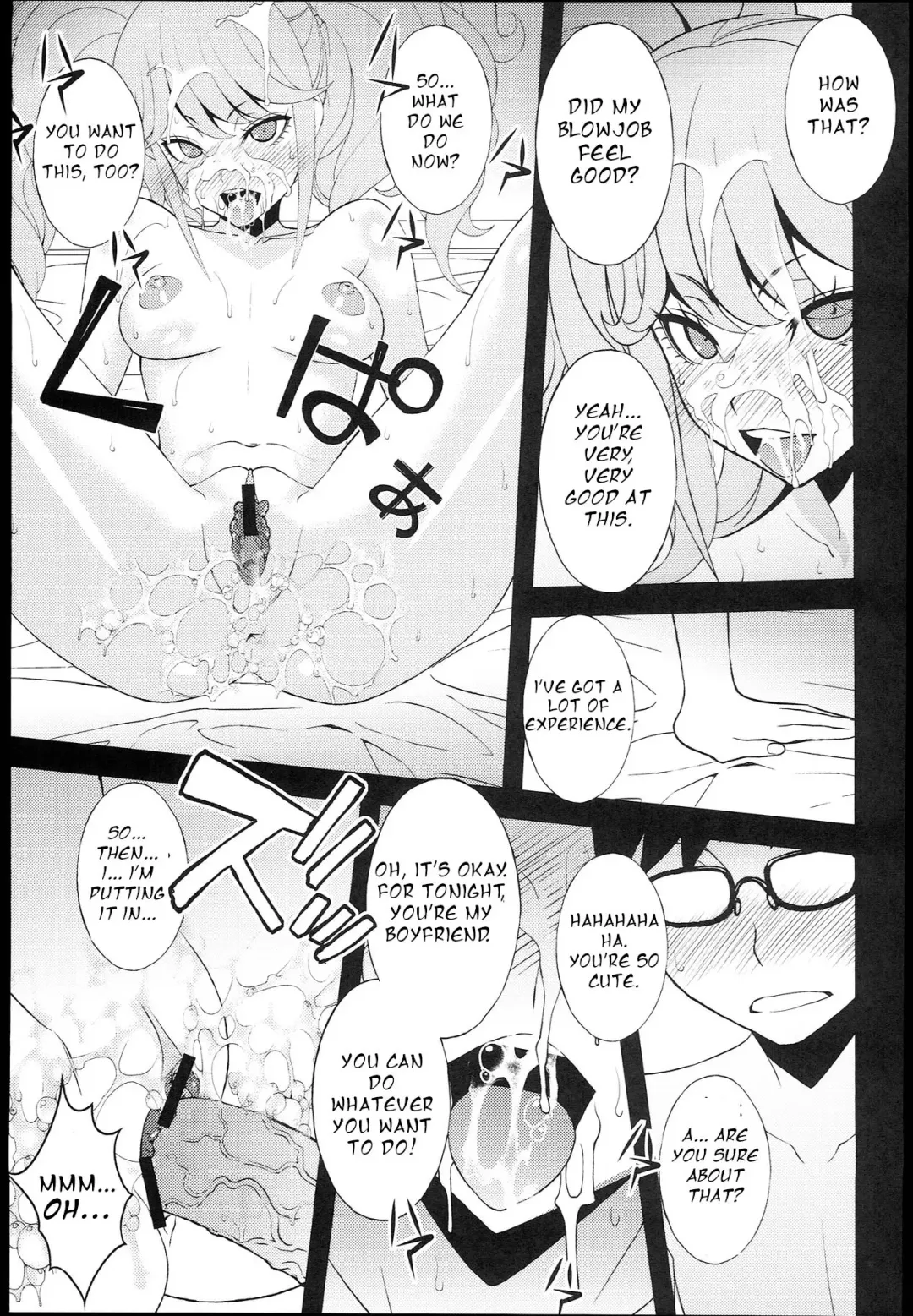 [Sanazura Hiroyuki] Chou Koukoukyuu Chinpo Izonshou Enkou Bitch Enoshima Junko | Super High School Level Penis Addiction Enoshima Junko Fhentai.net - Page 6