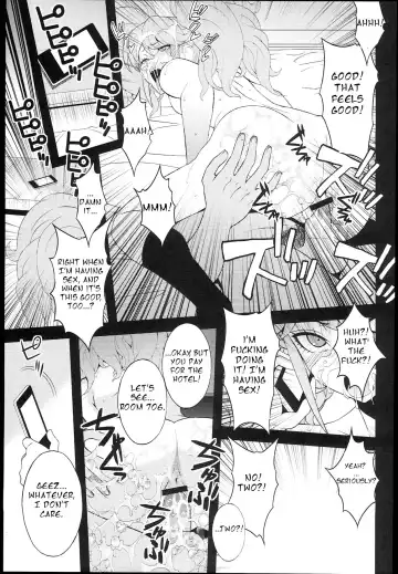 [Sanazura Hiroyuki] Chou Koukoukyuu Chinpo Izonshou Enkou Bitch Enoshima Junko | Super High School Level Penis Addiction Enoshima Junko Fhentai.net - Page 8