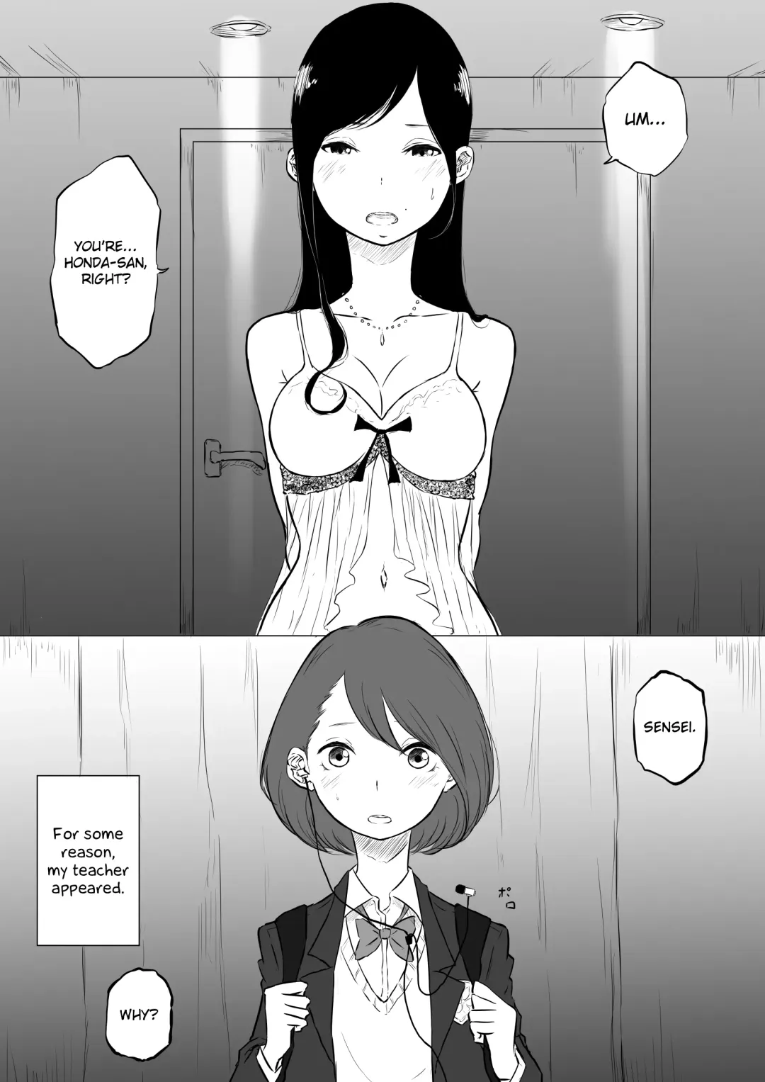 [Pandacorya] Sousaku Yuri: Les Fuuzoku Ittara Tannin ga Dete Kita Ken | I Went to a Lesbian Brothel and My Teacher Was There Fhentai - Page 2