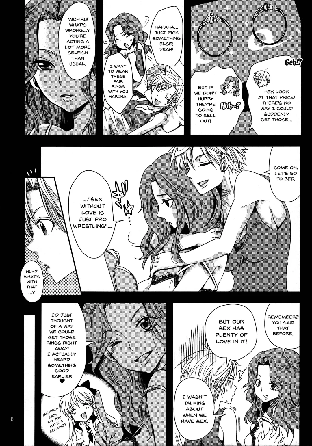 [Yu-ri] Idol Senshi ni Oshioki! ~Uranus no Junan Hen~ | Punishment For An Idol Soldier! ~Uranus Passion Edition~ Fhentai.net - Page 5