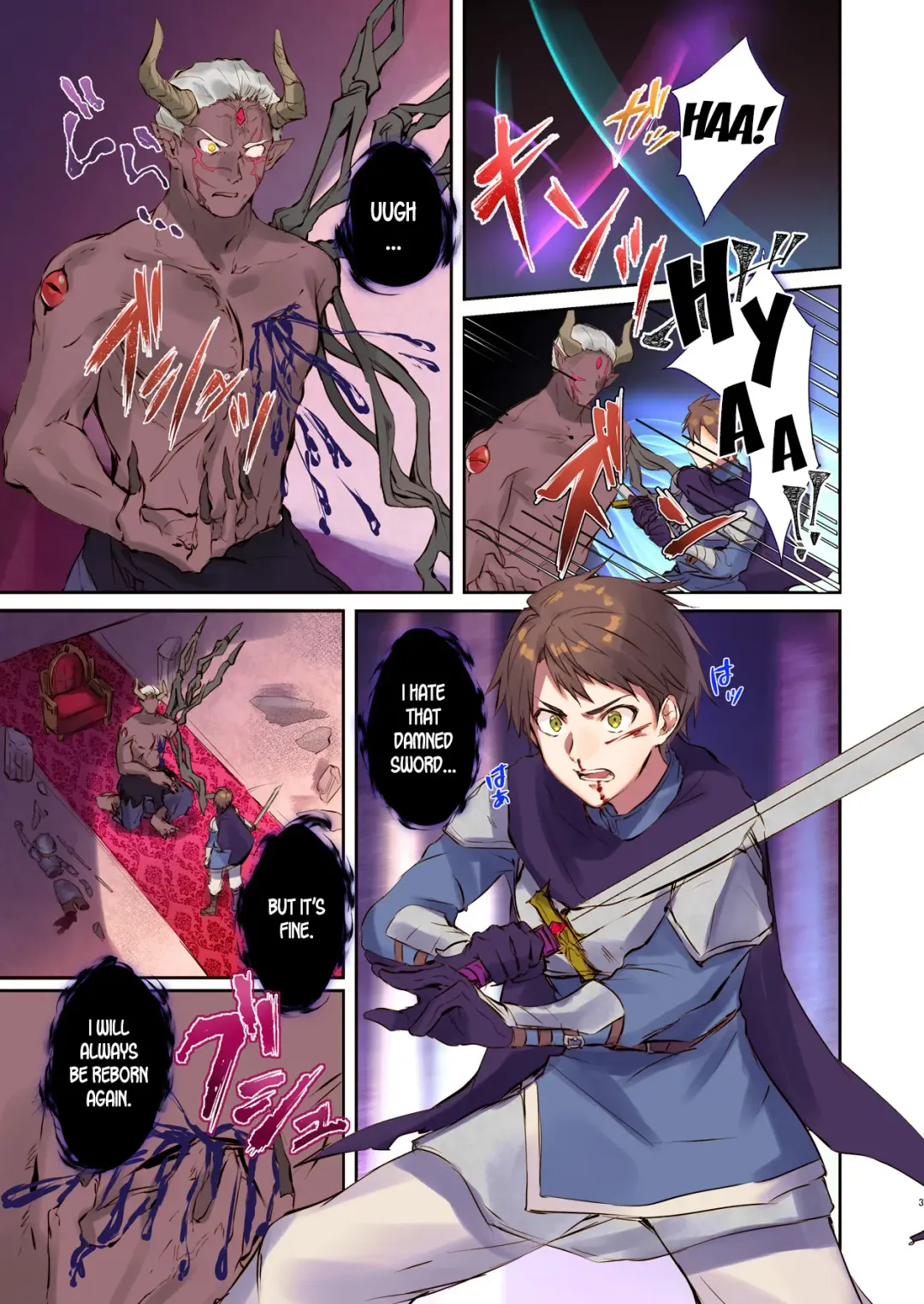 [Mugen No Sudadokei] Mahou o Kyuusai suru Houhou | How to rescue the Demon King Fhentai - Page 3