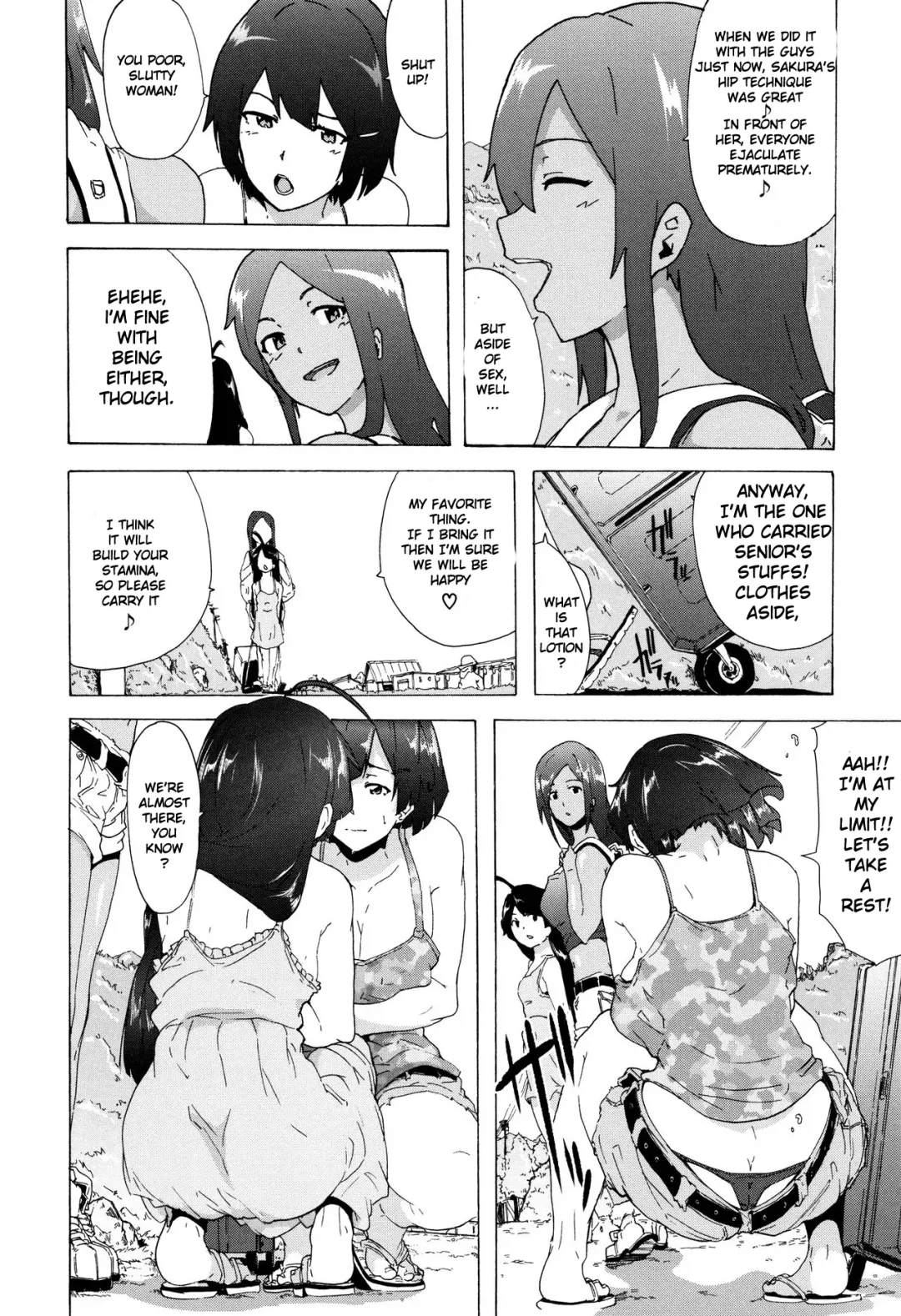 [Kizuki Rei] Bitches Journey Ch.1 Fhentai.net - Page 4