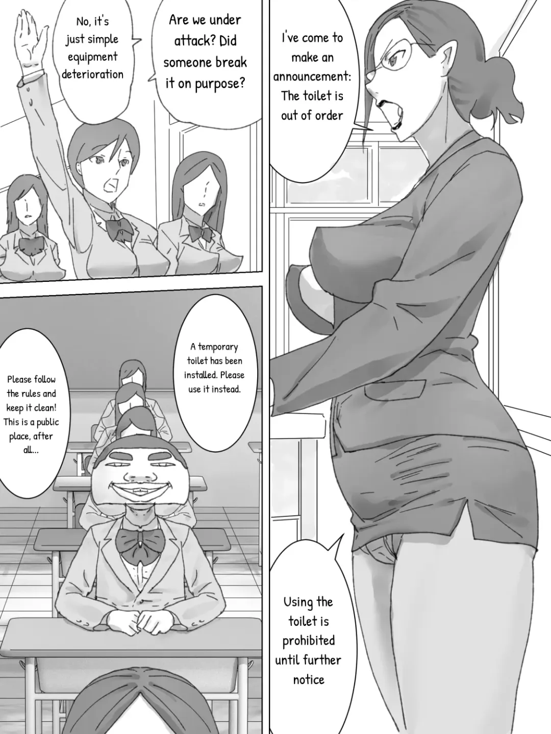 Odoriba Toile | Landing Toilet Fhentai.net - Page 5