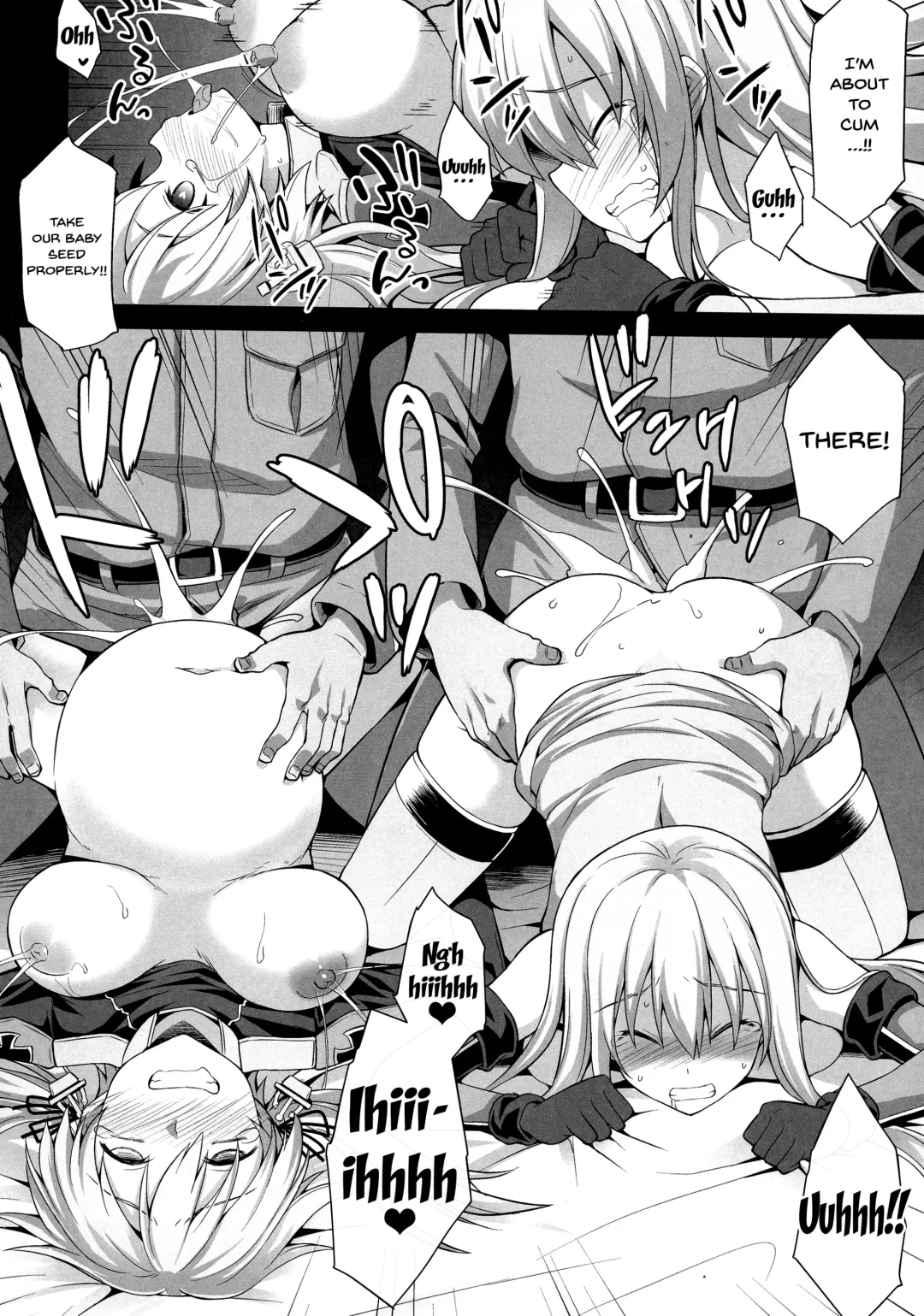 [Kokutou Nikke] Kanmusu Chakunin Prinz Eugen & Bismarck Shussan Hensai Botai Teikyou Fhentai - Page 18
