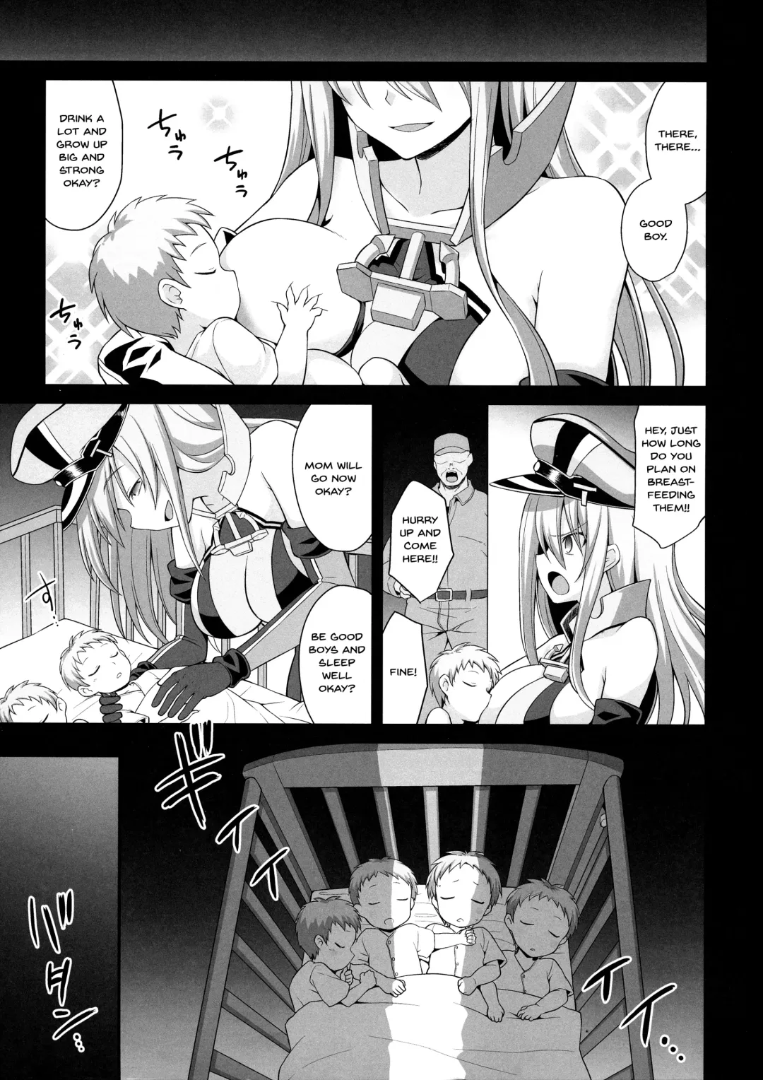 [Kokutou Nikke] Kanmusu Chakunin Prinz Eugen & Bismarck Shussan Hensai Botai Teikyou Fhentai - Page 37