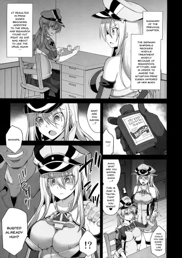 [Kokutou Nikke] Kanmusu Chakunin Prinz Eugen & Bismarck Shussan Hensai Botai Teikyou Fhentai - Page 3