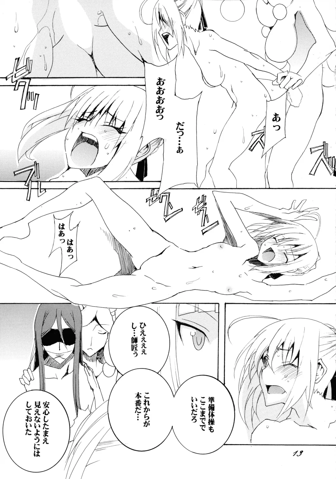 [Honoutsukai] Gray-tan x Saber-san no Hajikenbo Fhentai.net - Page 13