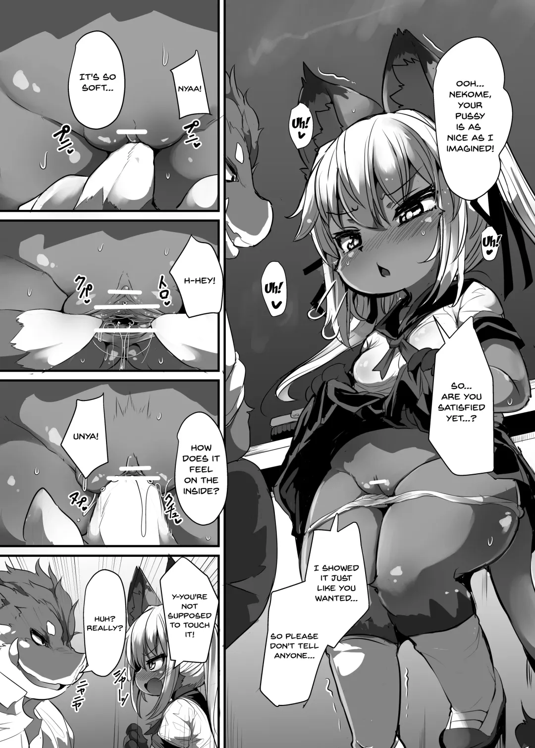 [Ro] Kemo-Loli JC ga Chinpo Nanka ni Makeru Wake ga Nai! Fhentai - Page 4