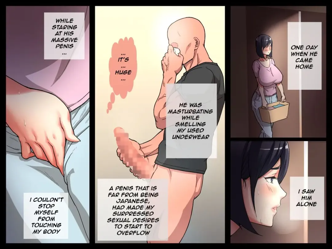 [Daruguxwa] Hakujin Ryuugakusei ni Netorareru Hitozuma ~Zenpen~ | Wife NTR'd by a White Exchange Student Part 1 Fhentai - Page 4