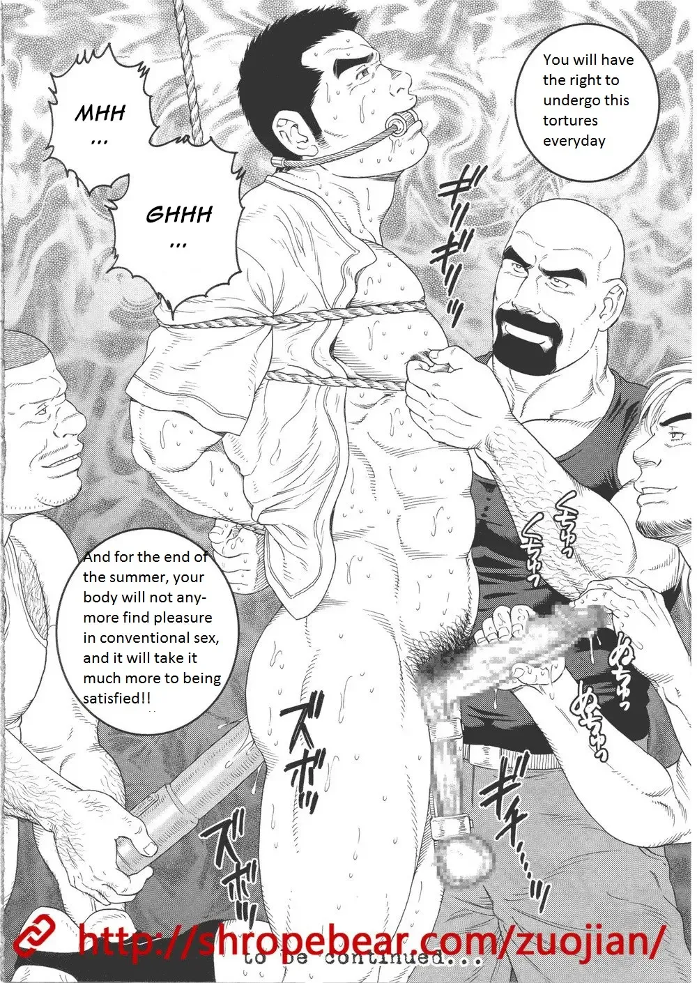 [Tagame Gengoroh] Dorei Choukyou Gasshuku | Slave Training Summer Camp Fhentai - Page 112