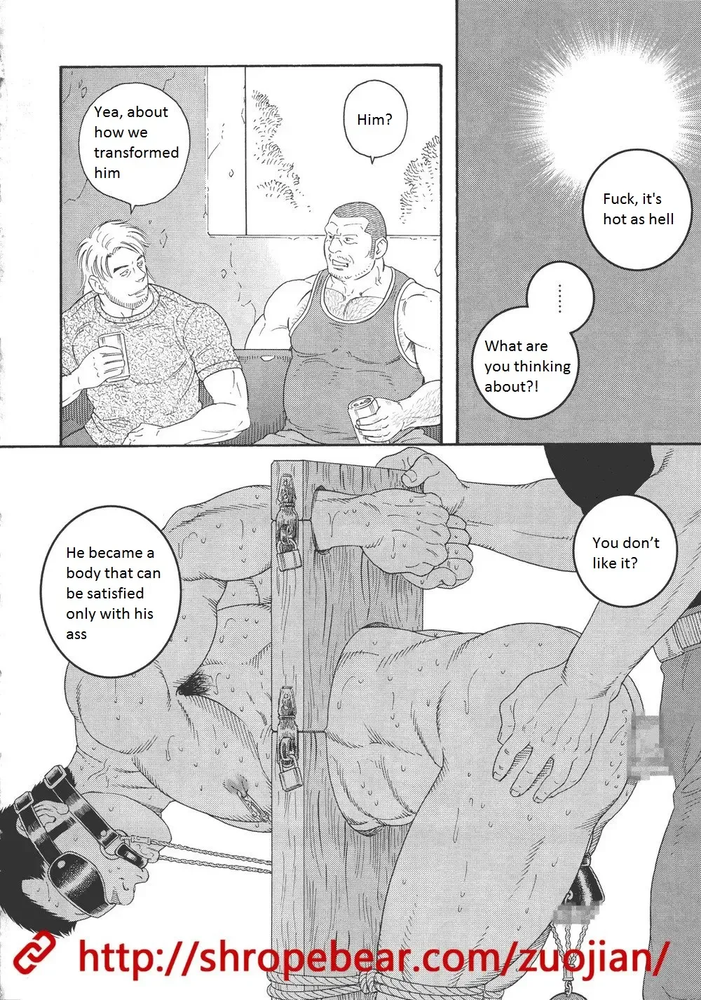 [Tagame Gengoroh] Dorei Choukyou Gasshuku | Slave Training Summer Camp Fhentai - Page 120