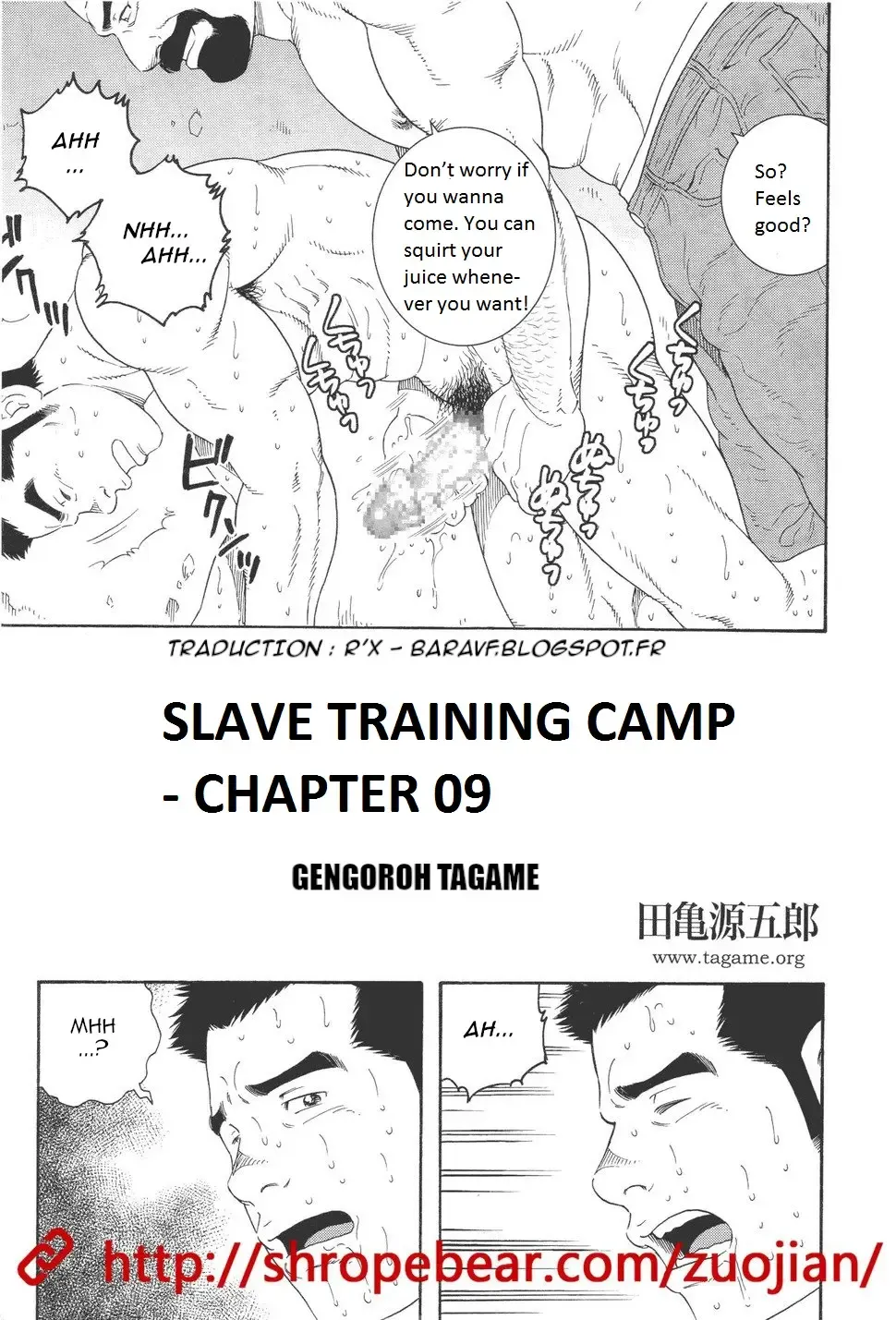 [Tagame Gengoroh] Dorei Choukyou Gasshuku | Slave Training Summer Camp Fhentai - Page 129