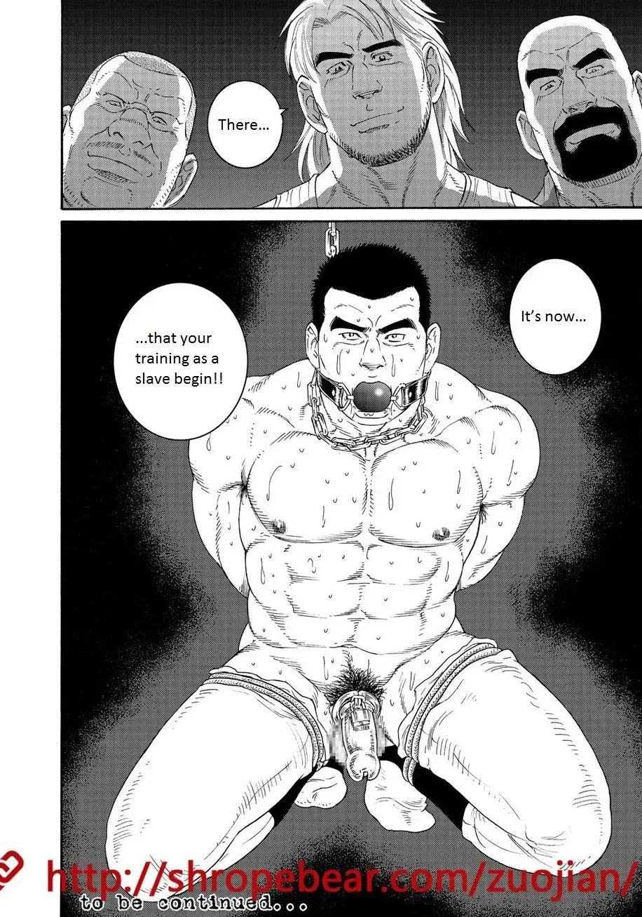 [Tagame Gengoroh] Dorei Choukyou Gasshuku | Slave Training Summer Camp Fhentai - Page 16