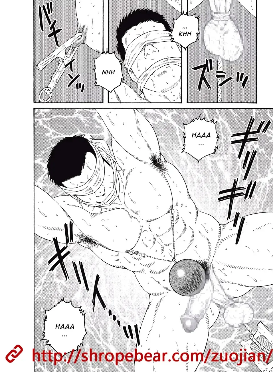 [Tagame Gengoroh] Dorei Choukyou Gasshuku | Slave Training Summer Camp Fhentai - Page 196