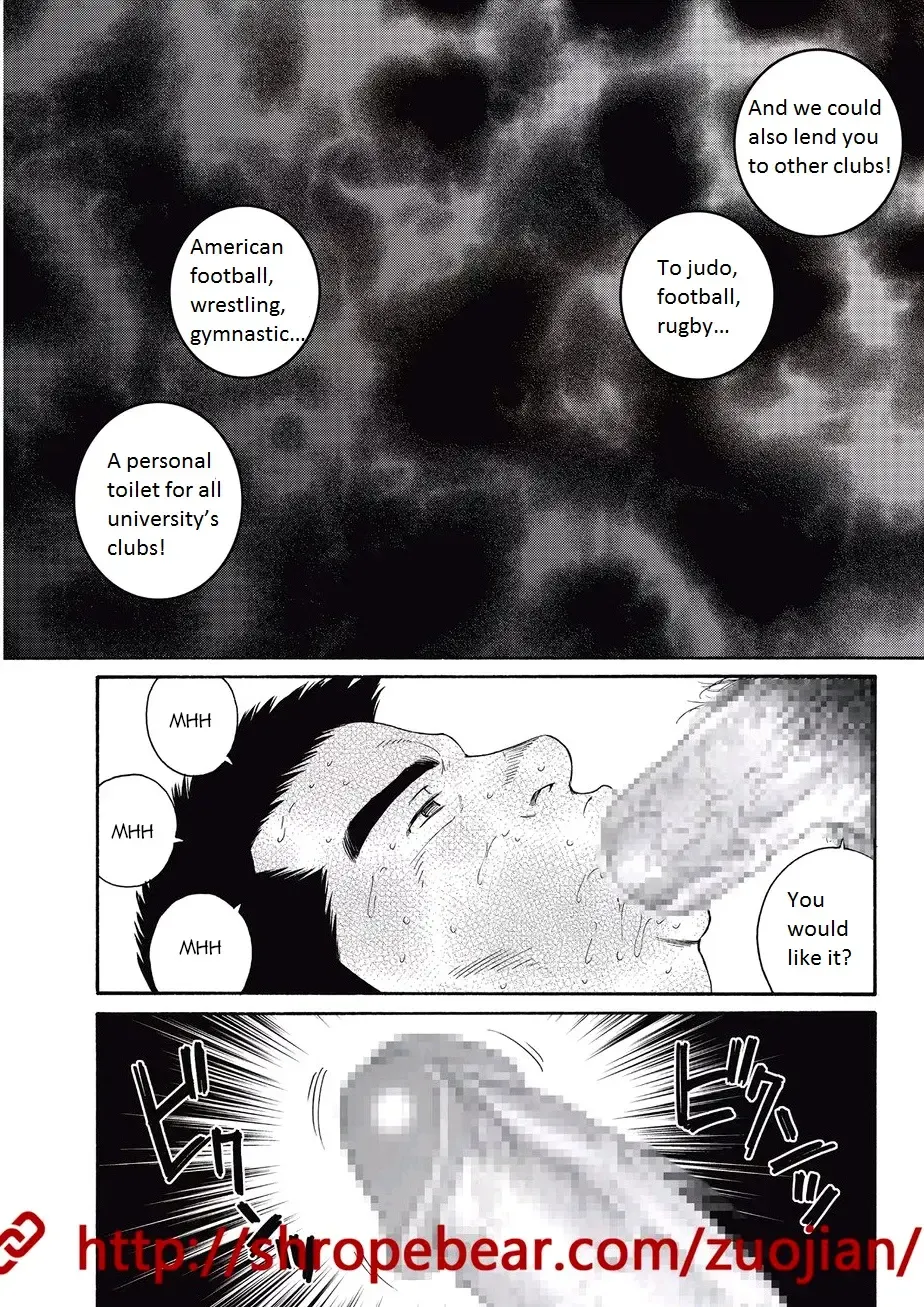 [Tagame Gengoroh] Dorei Choukyou Gasshuku | Slave Training Summer Camp Fhentai - Page 206