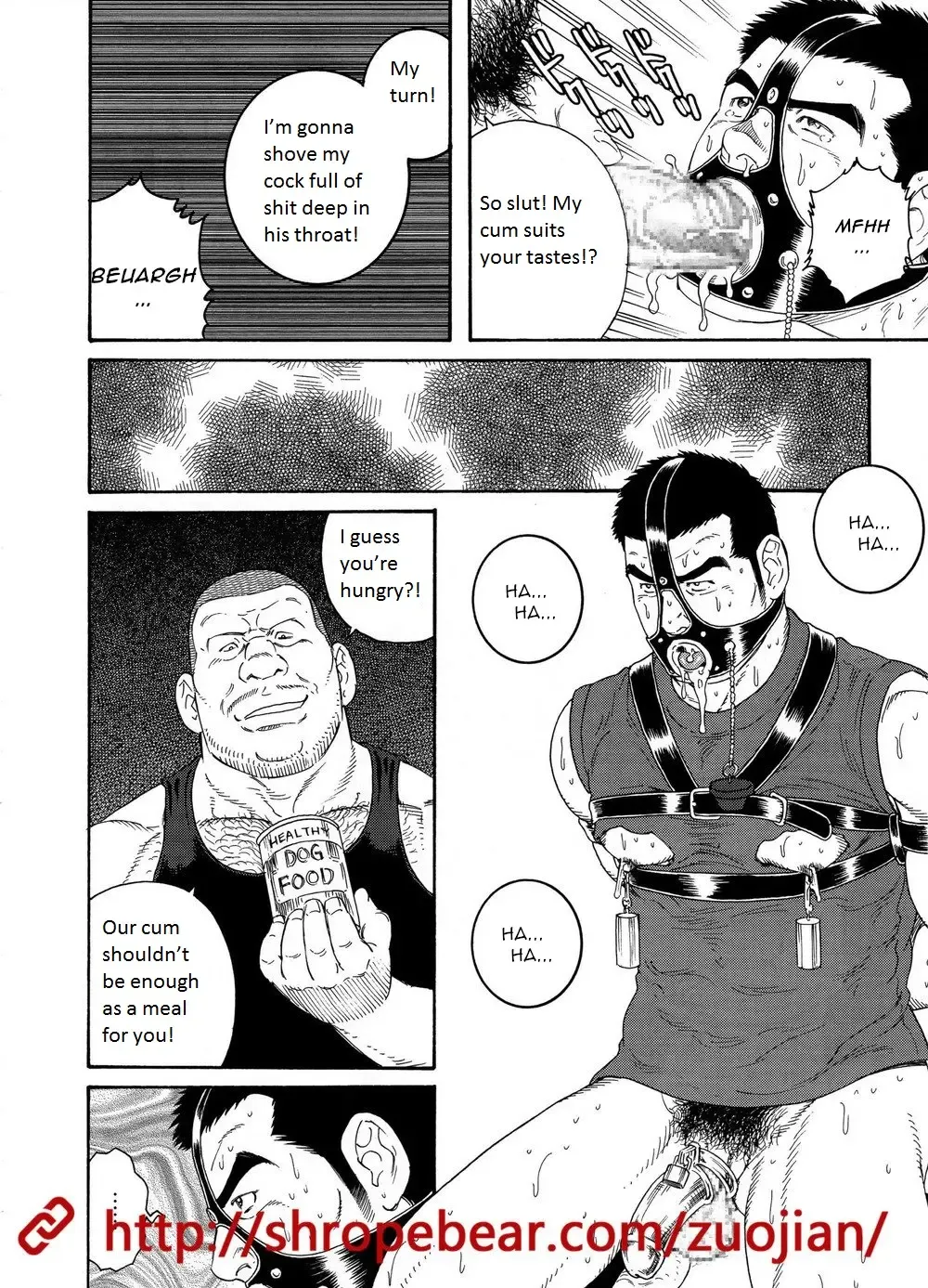 [Tagame Gengoroh] Dorei Choukyou Gasshuku | Slave Training Summer Camp Fhentai - Page 22