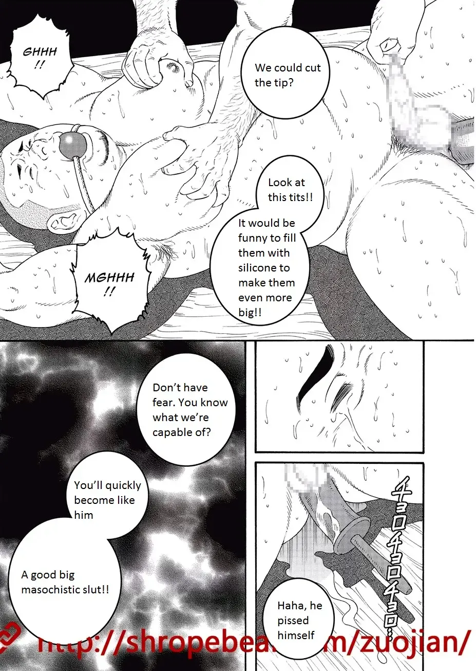 [Tagame Gengoroh] Dorei Choukyou Gasshuku | Slave Training Summer Camp Fhentai - Page 223