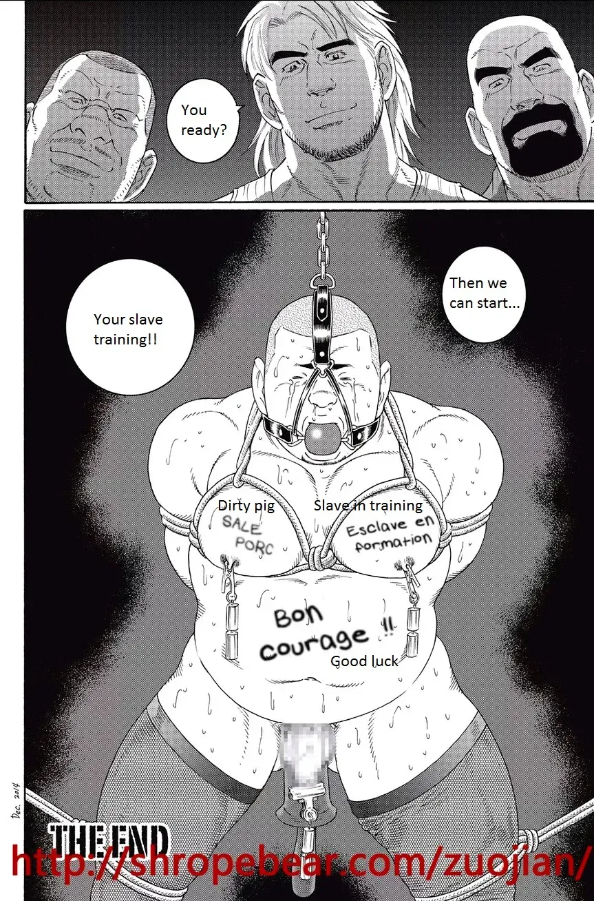 [Tagame Gengoroh] Dorei Choukyou Gasshuku | Slave Training Summer Camp Fhentai - Page 224