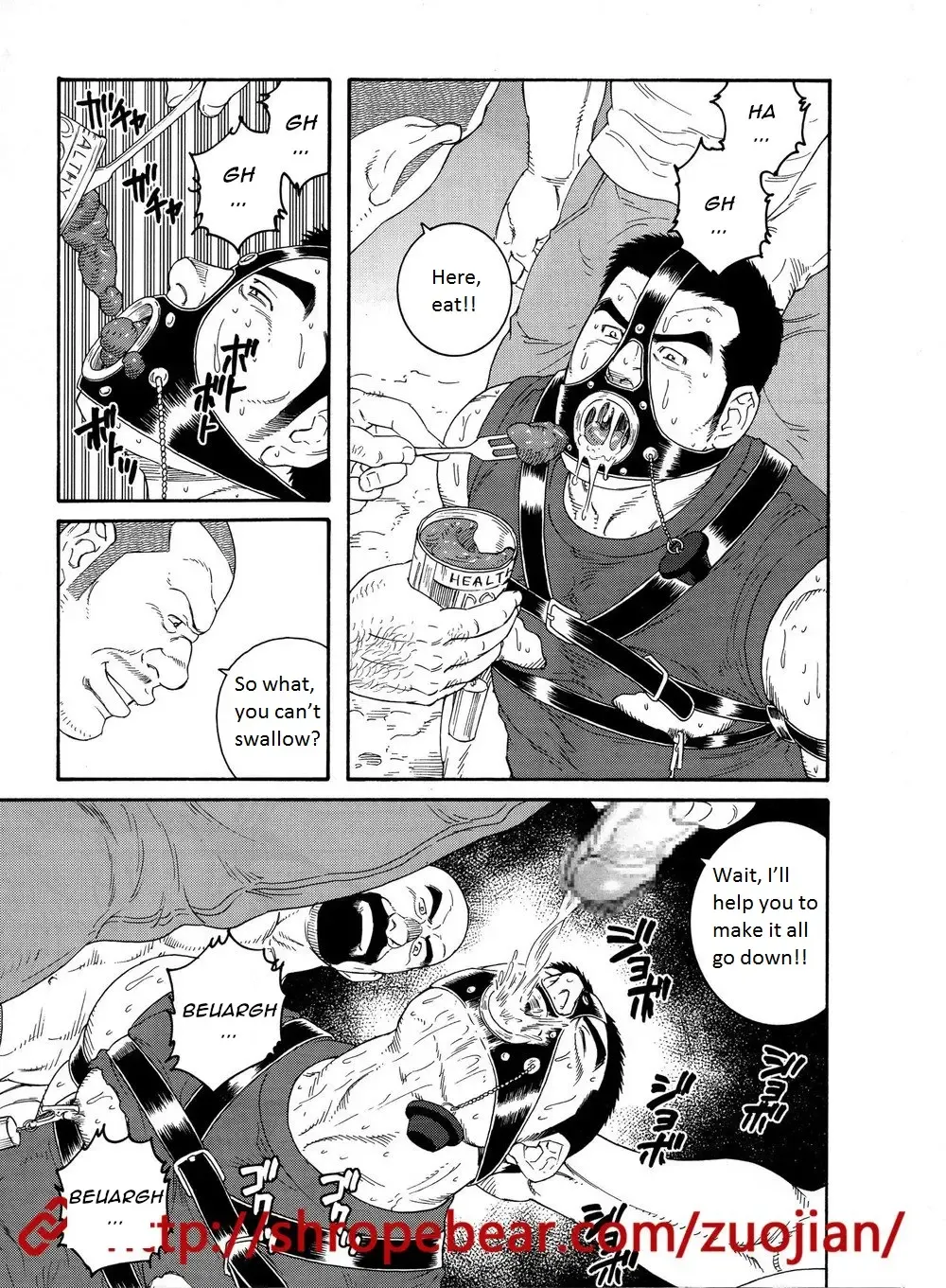 [Tagame Gengoroh] Dorei Choukyou Gasshuku | Slave Training Summer Camp Fhentai - Page 23