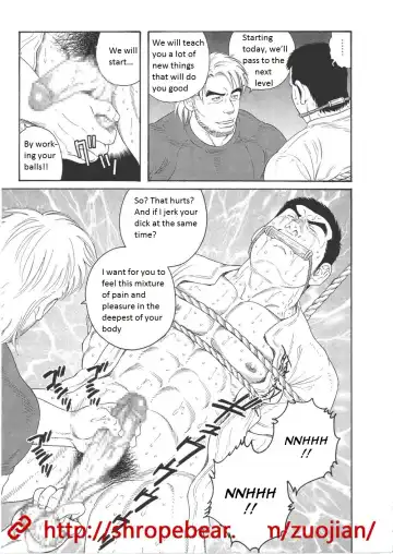 [Tagame Gengoroh] Dorei Choukyou Gasshuku | Slave Training Summer Camp Fhentai - Page 111