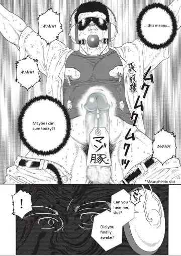 [Tagame Gengoroh] Dorei Choukyou Gasshuku | Slave Training Summer Camp Fhentai - Page 150