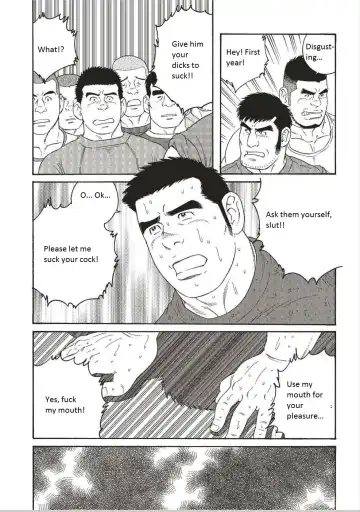 [Tagame Gengoroh] Dorei Choukyou Gasshuku | Slave Training Summer Camp Fhentai - Page 168