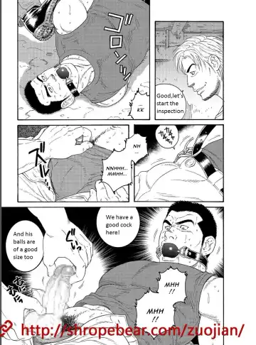 [Tagame Gengoroh] Dorei Choukyou Gasshuku | Slave Training Summer Camp Fhentai - Page 5