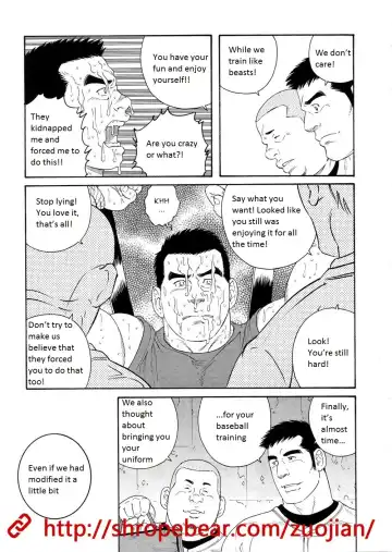 [Tagame Gengoroh] Dorei Choukyou Gasshuku | Slave Training Summer Camp Fhentai - Page 71