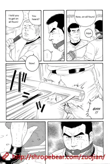 [Tagame Gengoroh] Dorei Choukyou Gasshuku | Slave Training Summer Camp Fhentai - Page 73