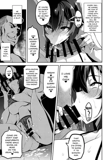 [Takeda Hiromitsu] Akane wa Tsumare Somerareru Ni + C95 Rakugakichou | Akane's In A Pinch 2 + C95 Bonus Art Fhentai - Page 8