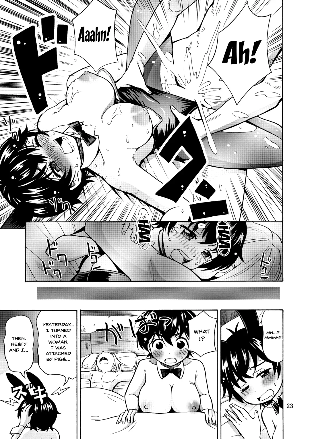 [Yoshida Gorou] Yuusha wa Onnanoko ni Naru Noroi o Kakerareta! Fhentai - Page 24