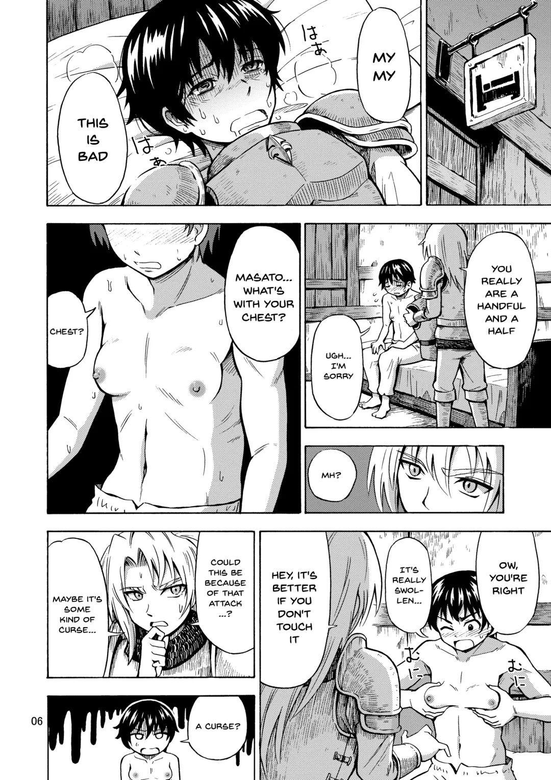 [Yoshida Gorou] Yuusha wa Onnanoko ni Naru Noroi o Kakerareta! Fhentai - Page 7