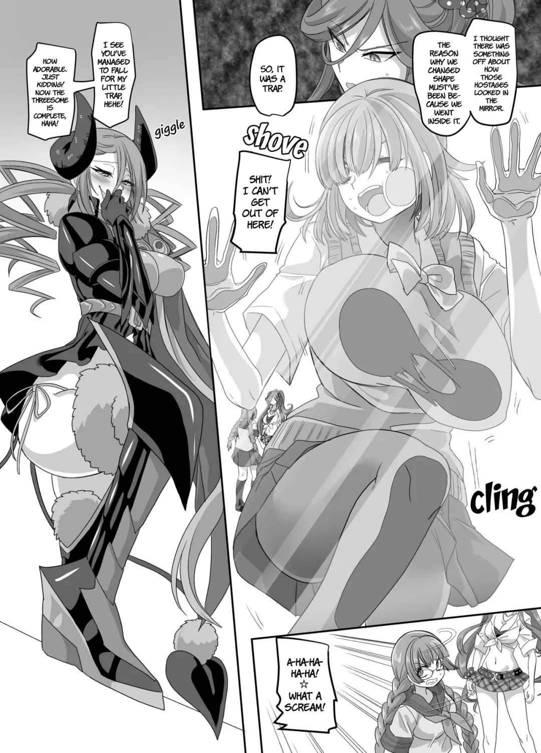 [Kouji] Saikyou no Seigi no Hero wa Kagami no Naka de wa Saijaku no Kaijin | The Strongest Hero of Justice is the Weakest Villain in the Mirror Fhentai - Page 10