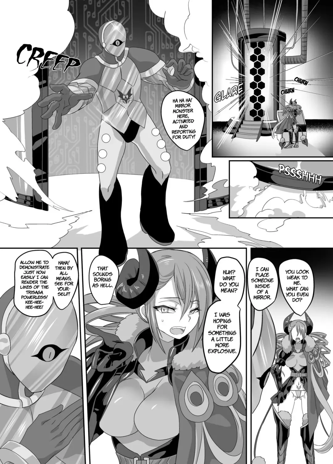 [Kouji] Saikyou no Seigi no Hero wa Kagami no Naka de wa Saijaku no Kaijin | The Strongest Hero of Justice is the Weakest Villain in the Mirror Fhentai - Page 4
