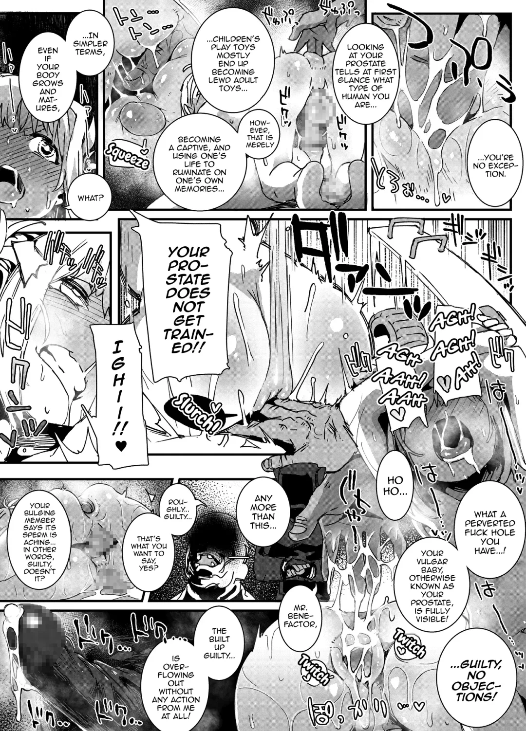 [Nyorutarou] "Otokonoko Oji-san to Shikyuu Uri no Shounen" | "The Trap Old Man and the Womb-Selling Boy-Whore" Fhentai - Page 20