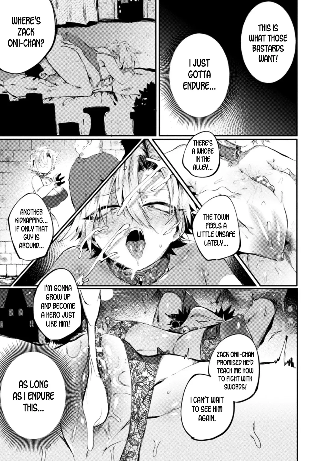 [Wakamiya Teresa] Shoufu Inroku ~Nyotaika Shita Aru Shoukin Kasegi no Baai~ Fhentai - Page 13