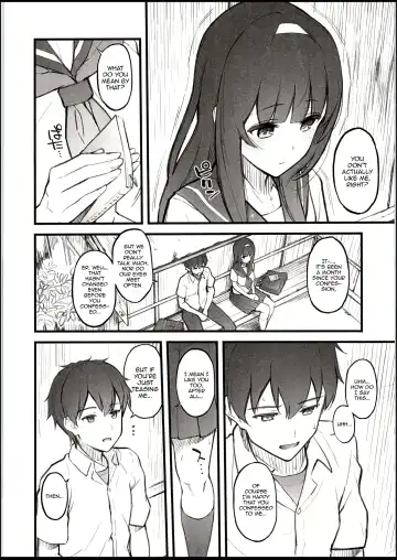 [Morimiya Masayuki] Natsu no Hi, Kouhai to, Bus-tei de. | On a Summer Day, with My Kouhai, at the Bus Stop. Fhentai.net - Page 5