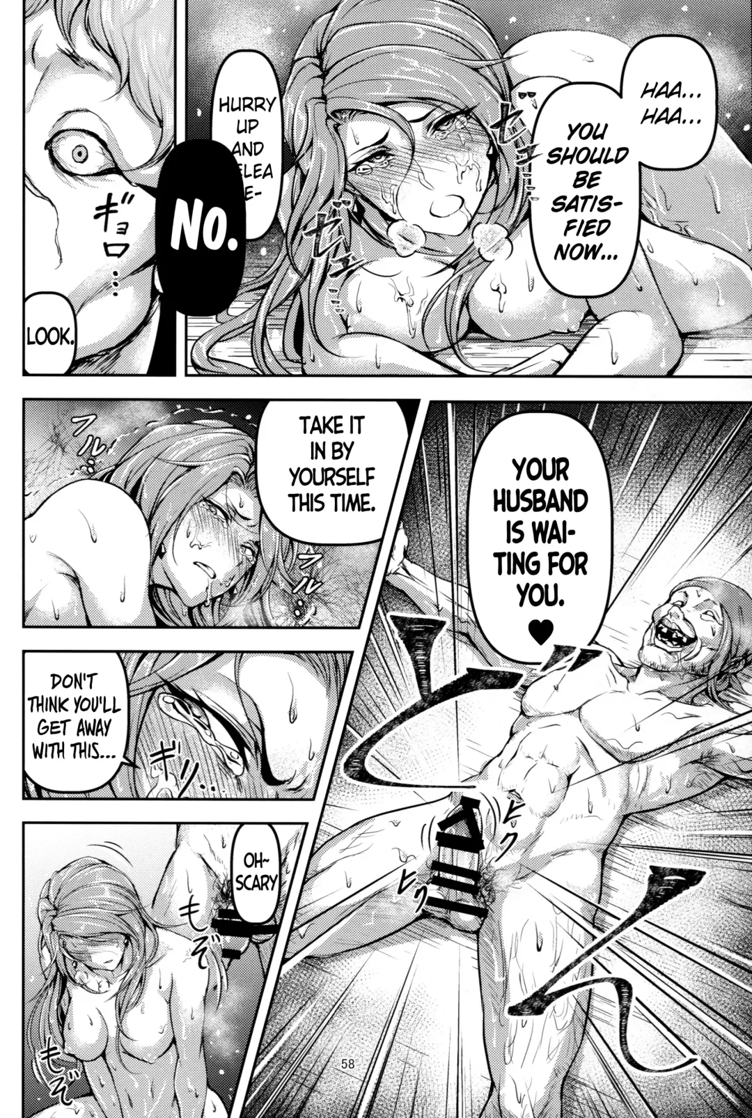 [Hangetsuban Sonshou] Kono Mi Kegareyou to mo | Even if my body gets defiled Fhentai - Page 57