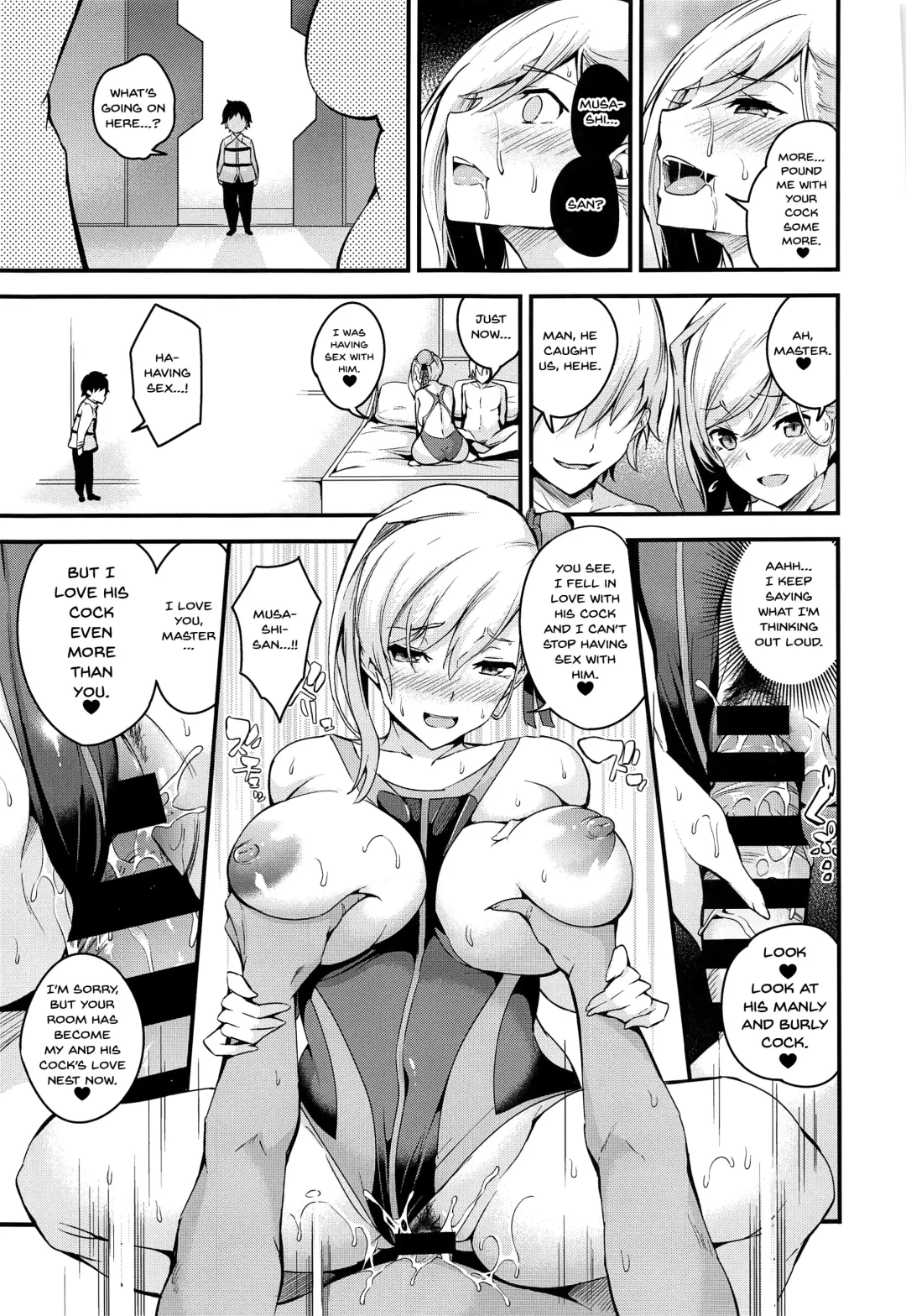 [Nasipasuta] Musashi-chan no NTR Saimin | Hypno NTR With Musashi-Chan Fhentai - Page 34