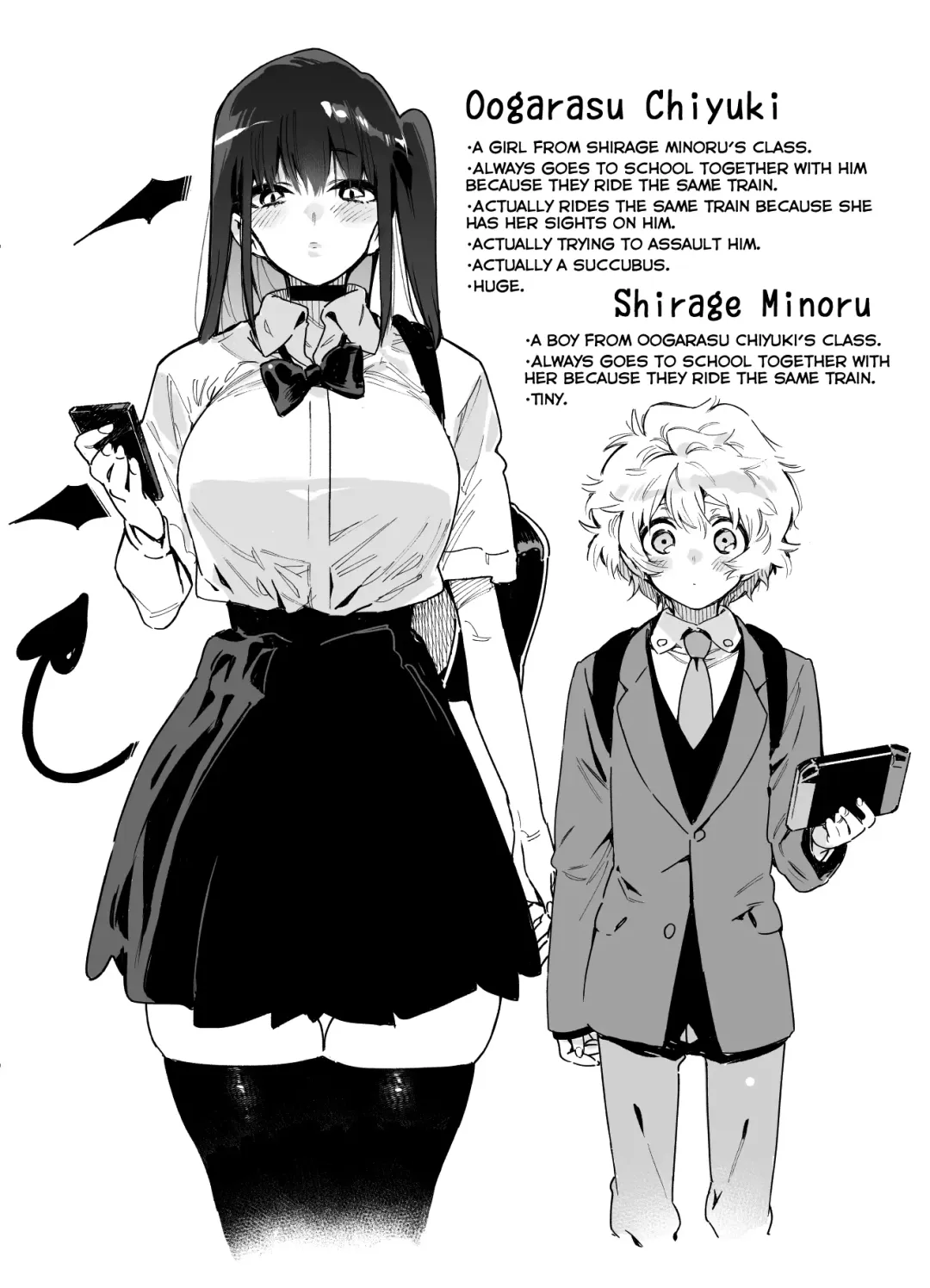 [Chomoran] Classmate no Joshi Inma ni Tsuugakuchuu no Denshanai de Osowarechau Danshi no Hanashi | Story of the Boy Who Gets Assaulted on the Train to School by a Girl from His Class Fhentai - Page 2
