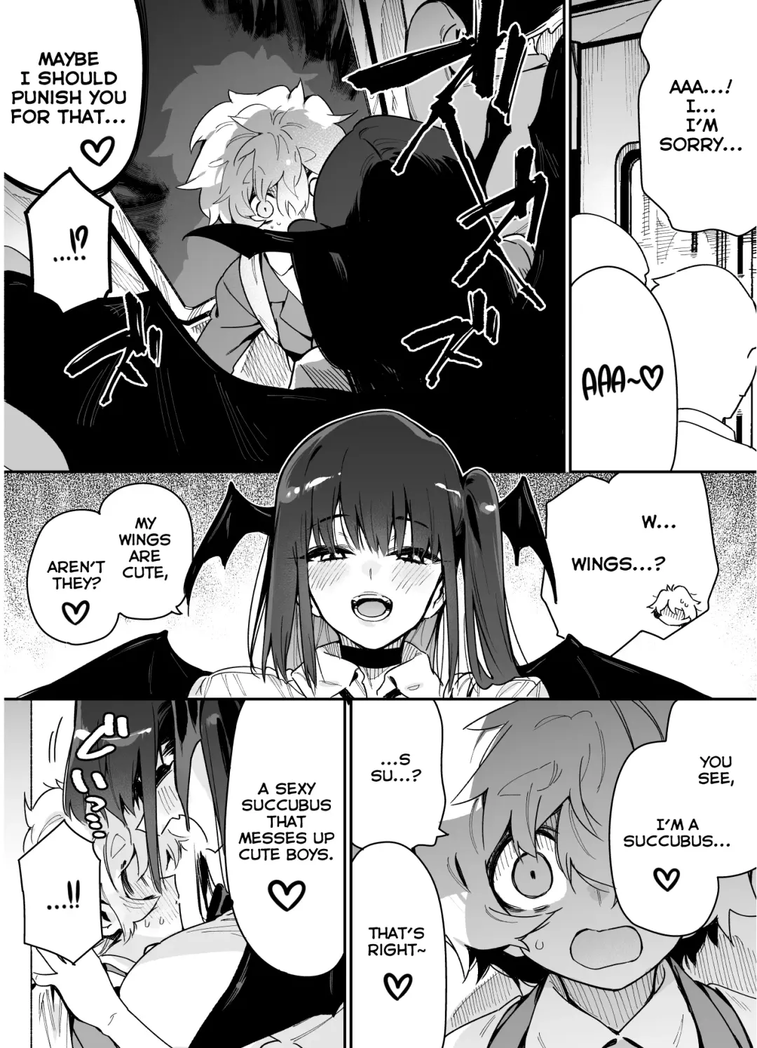 [Chomoran] Classmate no Joshi Inma ni Tsuugakuchuu no Denshanai de Osowarechau Danshi no Hanashi | Story of the Boy Who Gets Assaulted on the Train to School by a Girl from His Class Fhentai - Page 6