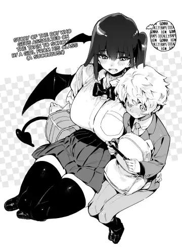 Read [Chomoran] Classmate no Joshi Inma ni Tsuugakuchuu no Denshanai de Osowarechau Danshi no Hanashi | Story of the Boy Who Gets Assaulted on the Train to School by a Girl from His Class - Fhentai