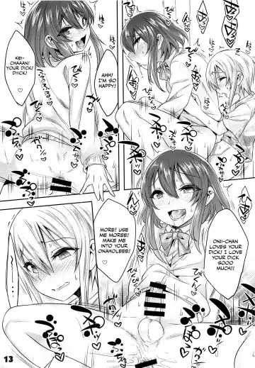 [Nanamatsu Kenji] Onii-cha ga Ecchi de Komacchaccha Fhentai.net - Page 12