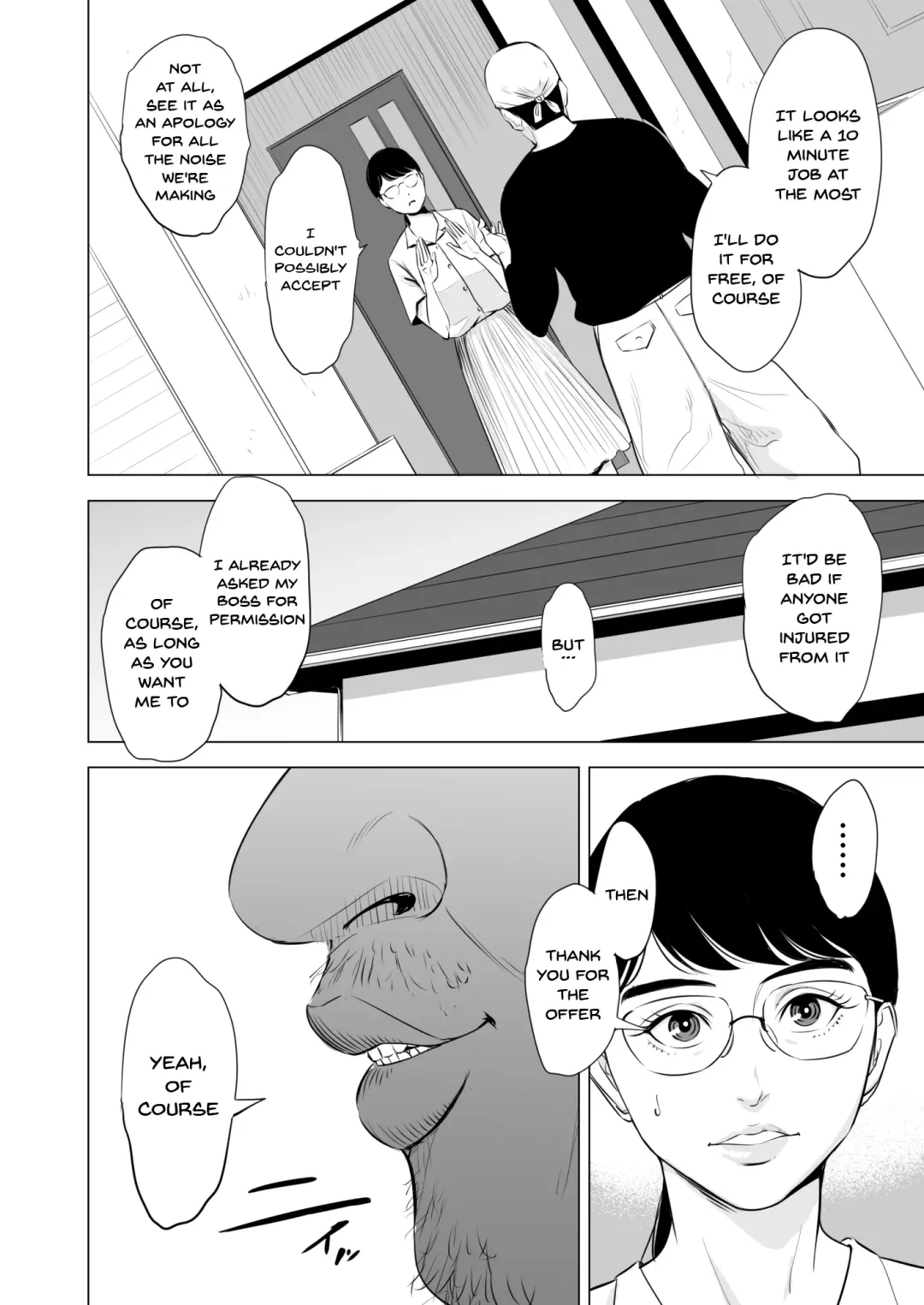 Michitarita Seikatsu ~Nerawareta Megane Jimitsuma~ Fhentai - Page 9