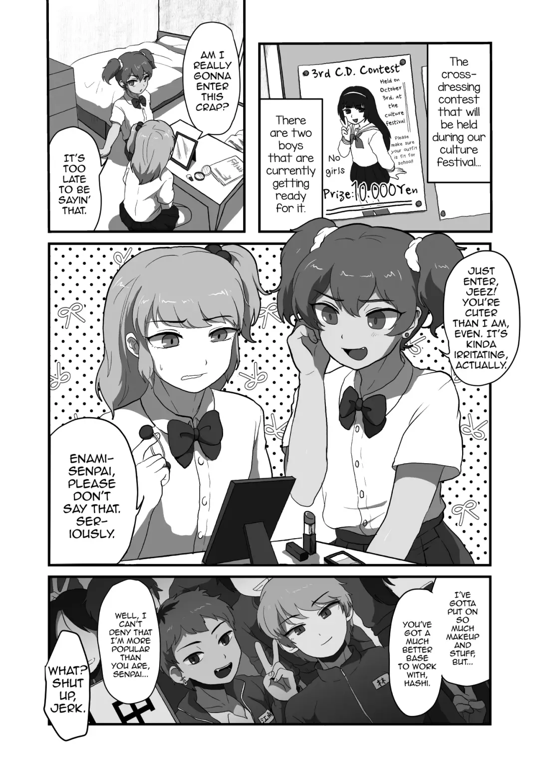 [Nietagiru] Otokonoko Ecchi shiyou ze! Fhentai - Page 2