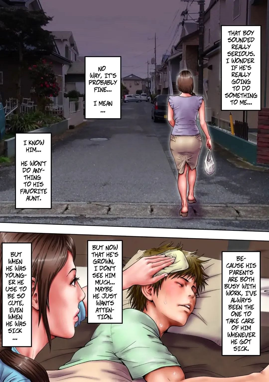 Akogare no Oba o Netoru | Cheating With My Sexy Aunt Fhentai - Page 9