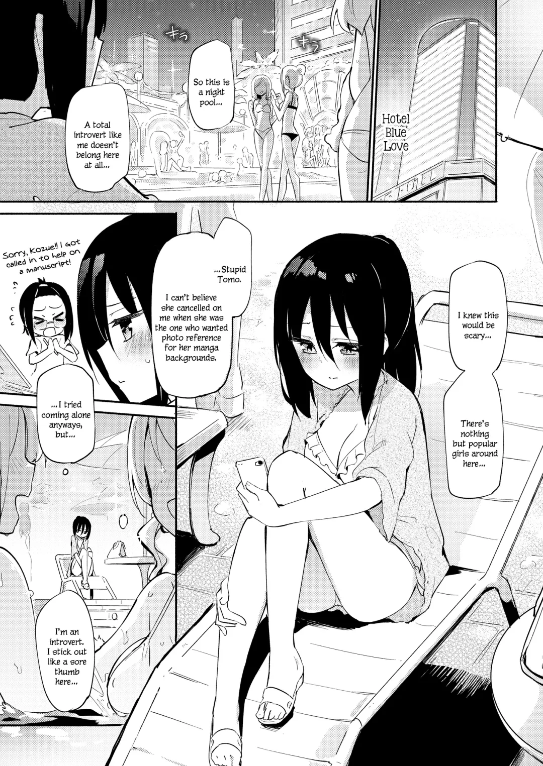 Read [Homura Subaru] Hikage Joshi vs Hae Spot Joshi | Background Girl vs Spotlight Girl - Fhentai.net