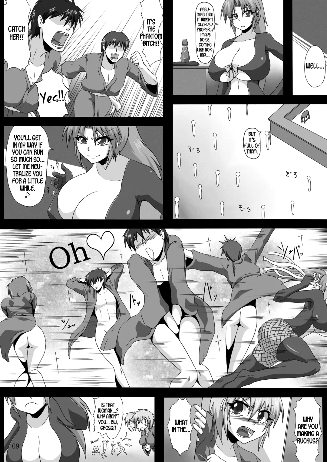 [Pepo - Tks] Viva La Kaitou Bitch - Konya, Kakusei no Fragrance o Itadakimasu Fhentai.net - Page 9