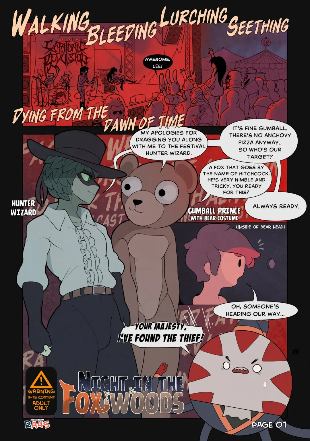 [Ra4s] Night In The Fox Woods Fhentai - Page 1